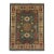 Gray Kazak Wool Rug With Star Medallion, 5'8" X 7'10" For Sale
