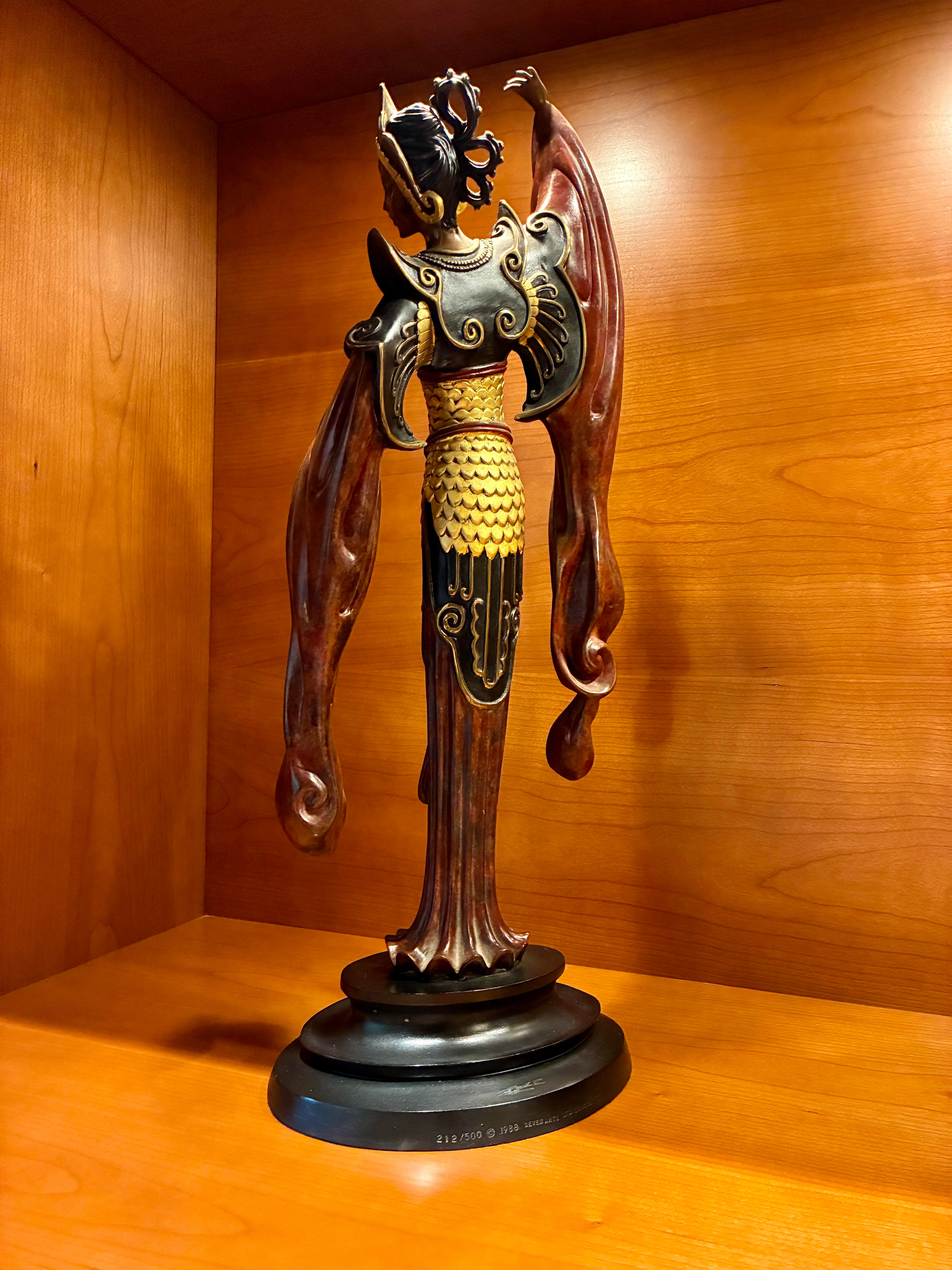 1980s Erté “Chinese Legend” Limited Edition Bronze Sculpture