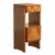 A stylish British Art Deco side cabinet in richly figured walnut, dating from circa 1930. Compact and beautifully...