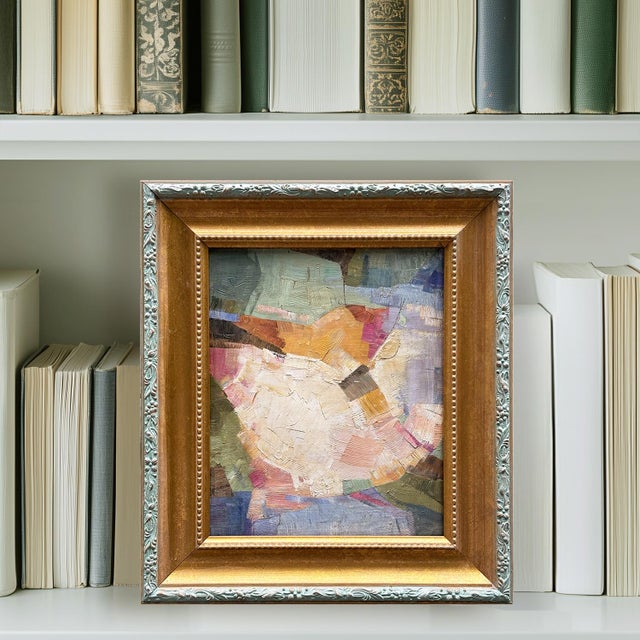 This is a new painterly oil painting from my "Lily Pad Collection". The oil painting is done on a canvas hardboard panel,...