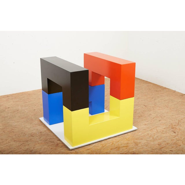 Jean-Phillipe Rossinelli, Naef Quadrigo XXL Super Maxi, 1960s, Melamine and Particle Board For Sale - Image 10 of 18