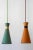Mid-Century Diabolo Pendant Lamps, 1950s, Set of 2 For Sale - Image 14 of 18