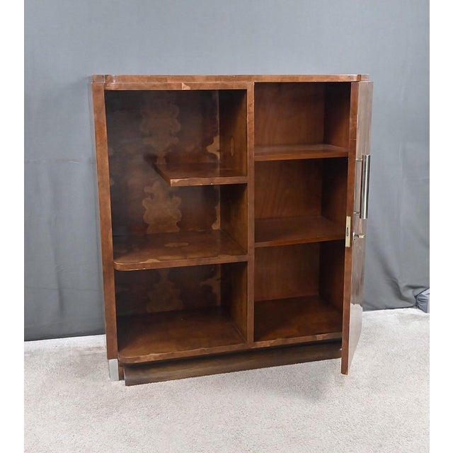Art Deco Bibus in Elm Burl Veneer, 1920s For Sale - Image 3 of 18