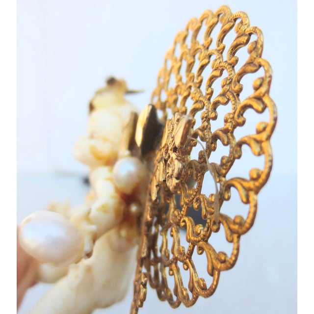 1980s Wendy Gell Putti Brooch Mid-80s For Sale - Image 5 of 8