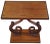 Traditional Late 20th Century Baker Furniture McMillen Collection Rosewood Scrolled Accent Table Stand For Sale - Image 3 of 13