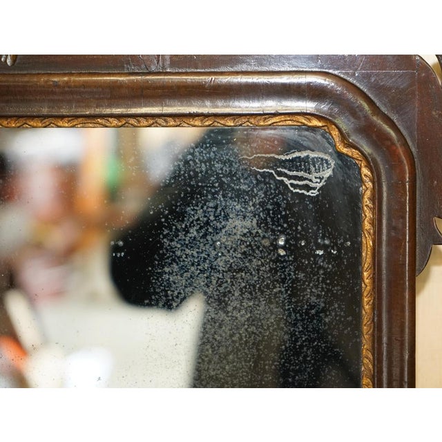 18th Century Georgian Style Mirror in Giltwood, 1880s For Sale - Image 11 of 18