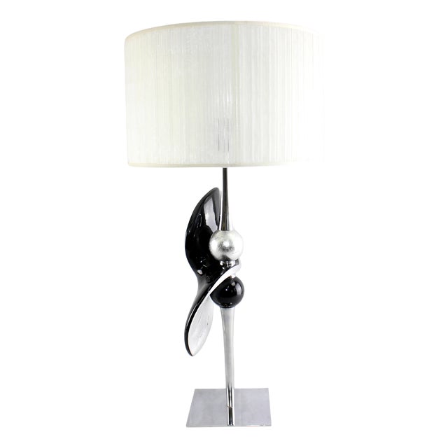 Handmade Table Lamp from Bondia Ceramicas Spain For Sale