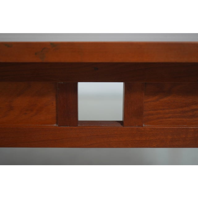 Thomas Moser Studio Crafted Cherry Coffee Table For Sale - Image 11 of 14