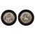 Ceramic Decorated Plates, Early 20th Century, Set of 2 For Sale - Image 7 of 7