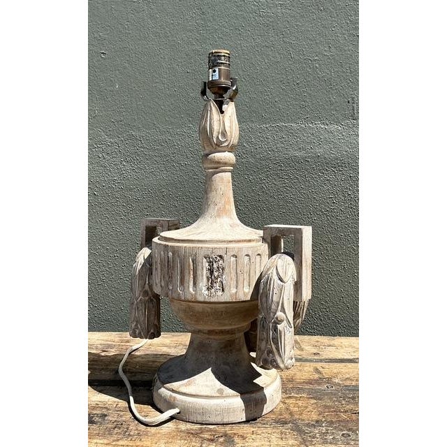 Late 20th Century Vintage Bliss Swag Garland Lamps - A Pair For Sale - Image 5 of 12