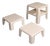 Space Age Gatti Side Tables by Mario Bellini for C&B Italia, 1970, Set of 4 For Sale