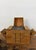 Mid-Century Modern Art Deco Style Burr Walnut Smoker's Cabinet, 1950s For Sale - Image 9 of 9