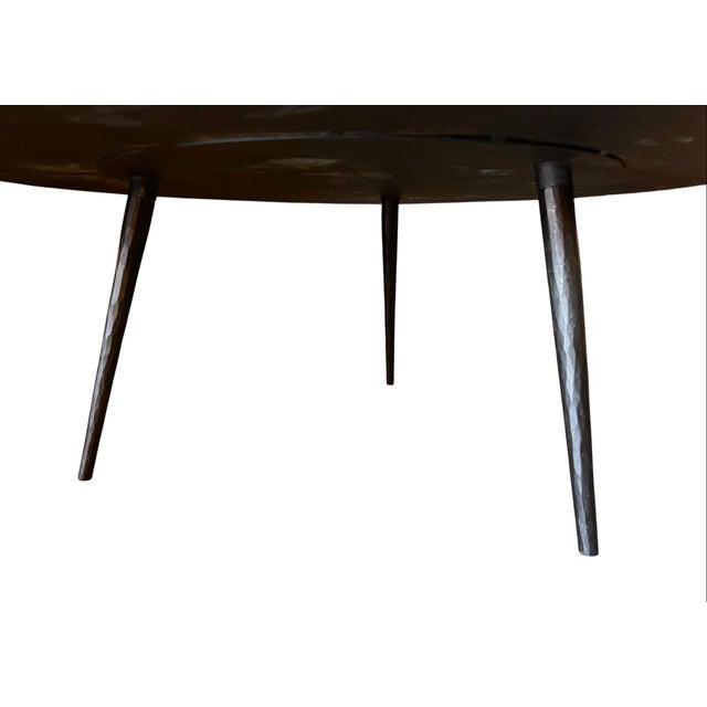 Late 20th Century Late 20th Century The Forged Disc Coffee Table For Sale - Image 5 of 12