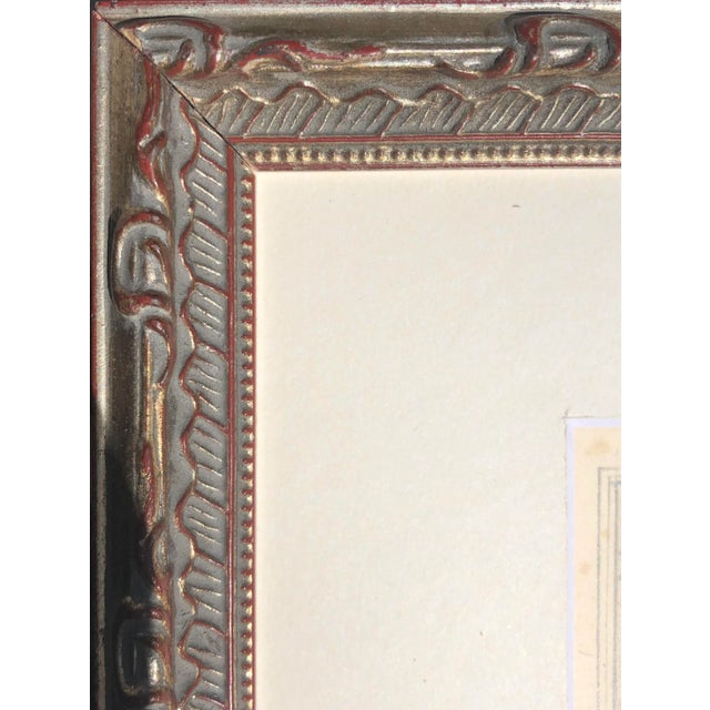 19th Century Antique Italian Graphite Landscape Drawing 1831 For Sale In New York - Image 6 of 7