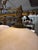 Neoclassical Vintage Neoclassical Brass Three-Light Billiard Chandelier With Alabaster Glass Shades For Sale - Image 3 of 4