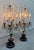 Early 19th Century French Antique Girandole Candelabra Crystal Chandelier Table Lamps - a Pair For Sale - Image 5 of 18