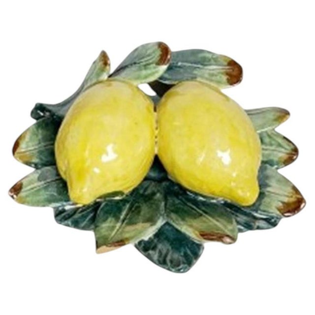 Decorative Ceramic Lemon Sculpture, France, 1960s For Sale - Image 13 of 13