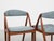 Mid-Century Danish Model 31 Dining Chairs in Teak by Kai Kristiansen for Schou Andersen, Set of 4 For Sale - Image 5 of 13