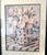 Vintage Jerianne Van Dijk Oversized Framed Floral Lithograph – Pink Tulips in Delft Pitcher For Sale - Image 10 of 16