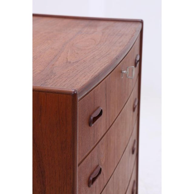 Mid-Century Teak Chest of 6 Drawers, 1960s For Sale - Image 10 of 15