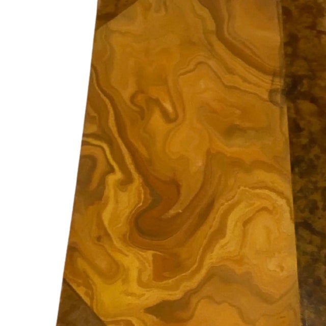 Set of Five Swedish Leather-Bound Books, Dated 1931 – Marbled Paper Covers From Stockholm For Sale - Image 14 of 18