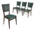Chairs, 1950s-1960s, Set of 4 For Sale