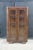 Early 20th Century Antique Art Deco Mahogany Curio Cabinet Bookcase Console 42" For Sale - Image 5 of 18