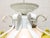 Metal Vintage and Orange Flower Chandelier 1960s For Sale - Image 7 of 9