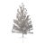 6 Foot Vintage Aluminum Christmas Tree by Silverline For Sale