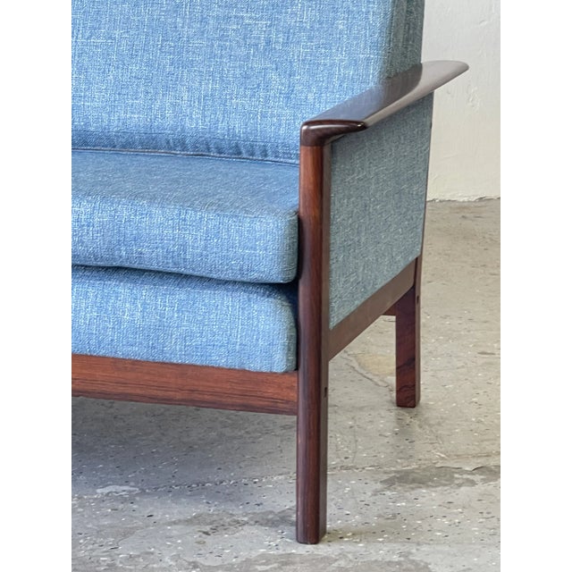 1960s Danish Mid Century Modern Rosewood Sofa by Westnofa For Sale In Las Vegas - Image 6 of 11