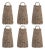Woven Willow Wall Basket (Set of 6) For Sale