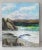 Rustic Mid 20th Century Modernist Beach and Seascape Painting For Sale - Image 3 of 7
