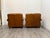 Brown Pair of Leather Chairs For Sale - Image 8 of 11