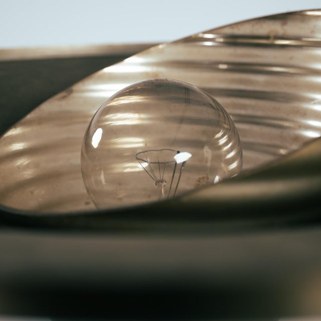 Art Deco Brass Torchère Floor Lamp, 1925-1935 For Sale - Image 9 of 18