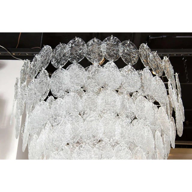 Early 20th Century Monumental Multi-Tiered Chandelier by Vistosi For Sale - Image 5 of 7
