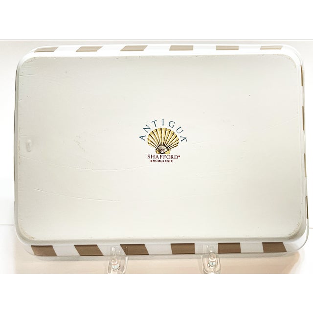 Ceramic Vintage Antigua Casserole or Serving Dishes by Shafford - 3 Pieces For Sale - Image 7 of 12