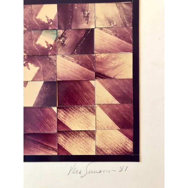Bauhaus Vera Simons, Lift Off from Arrowhead, Photo Mosaic Collage Aerial Landscape Photograph, 1981 For Sale - Image 3 of 5