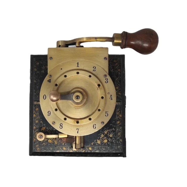 Antique Cheque Printing from Trog & Rohrig Rome, 1891 For Sale - Image 4 of 10