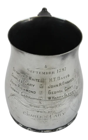 Ultra- September 1897 Silver Plate Polo Mug