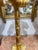Palm Frond Lamp Gilt-Metal Attributed to Maison Jansen For Sale In West Palm - Image 6 of 13