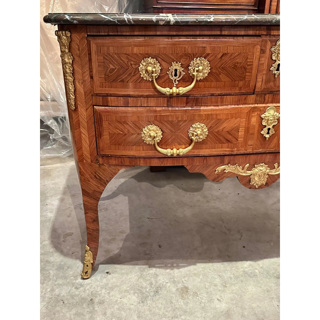 Early 18th Century 18th Century Regence Kingwood Commode For Sale - Image 5 of 5