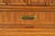 Brown Thomasville Mid-Century Modern Hollywood Regency Sculpted Walnut Campaign Nightstands, Pair For Sale - Image 8 of 17