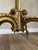 Metal Antique Victorian Gilt Metal Gentleman’s Shaving Stand With Beveled Mirror For Sale - Image 7 of 8