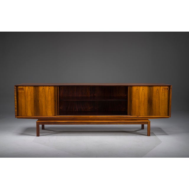 Large Danish Sideboard by Johannes Andersen for Christian Linneberg, 1960s For Sale - Image 9 of 18