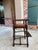 Antique French Child High Chair Renaissance Barley Twist Carved Oak Caned C1890 For Sale - Image 15 of 18
