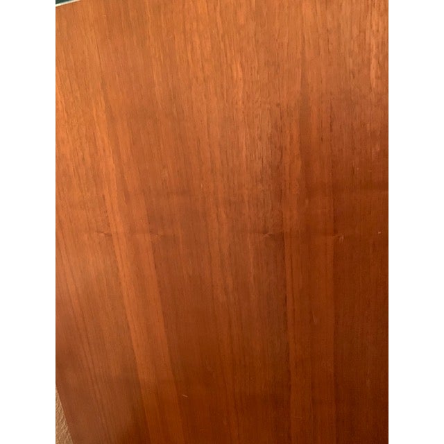 1950s Ramseur Mid Century Modern 5 Drawer Dresser W Glass Top For Sale - Image 9 of 18