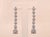 The Santa Rosa: Outstanding Antique Platinum Diamond Dangler Earrings, 2 Pieces For Sale In Philadelphia - Image 6 of 10