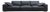 Leather Sofa in Brown by Roche Bobois For Sale