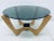 Gray Odd Knutsen Midcentury Danish Modern Beech Wood and Glass Top Coffee Table For Sale - Image 8 of 13