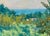Vintage Ukrainian Impressionist Oil Painting, Rural Landscape, 1961 29-40 For Sale - Image 4 of 6